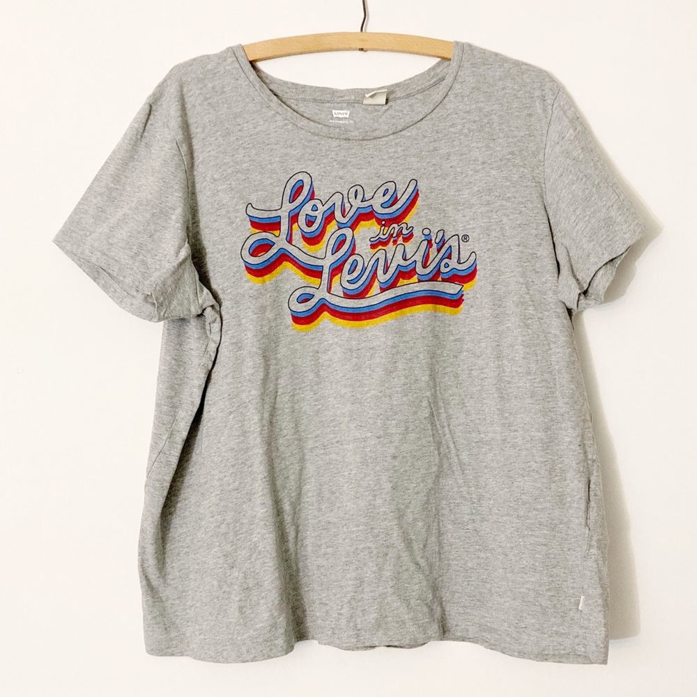 Levi’s Love In Levi’s Graphic Tee Retro T-Shirt 2X